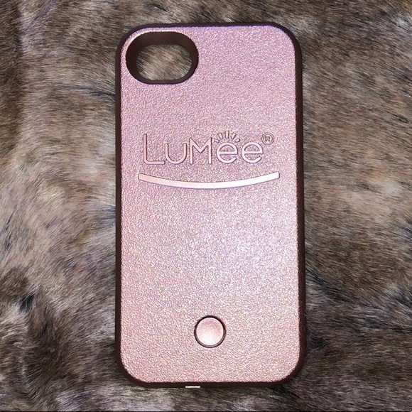 LuMee SELFIE IPHONE CASE — ROSE GOLD 📱 - Picture 1 of 6